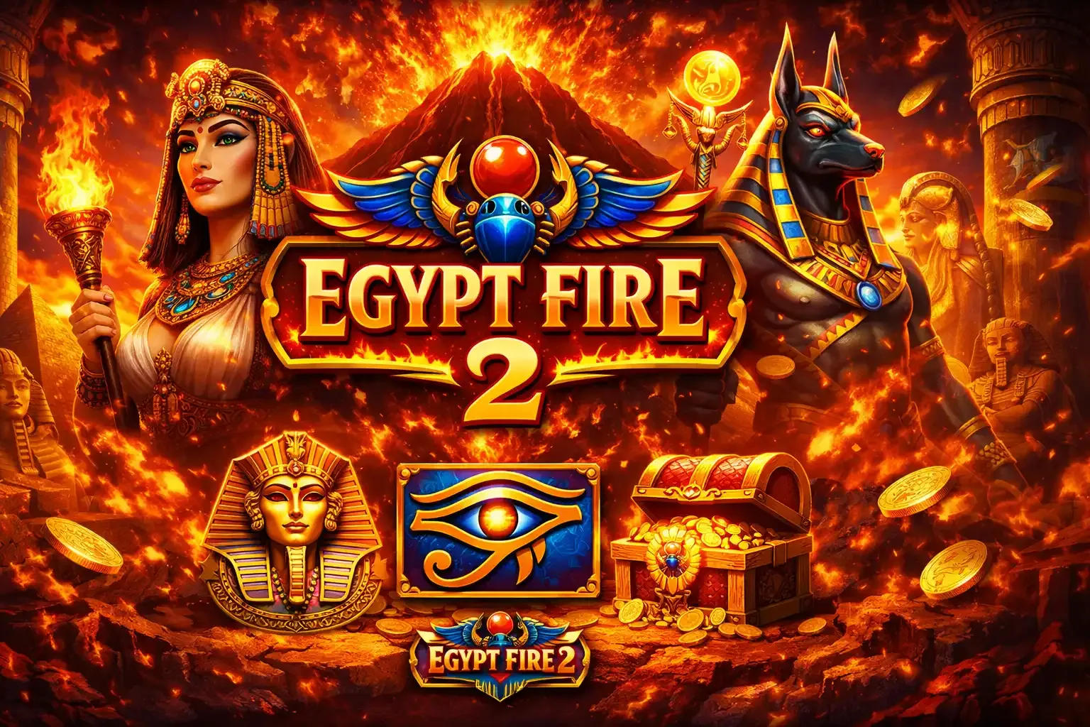 Egypt Fire 2 uchun moslashuvchan bonus