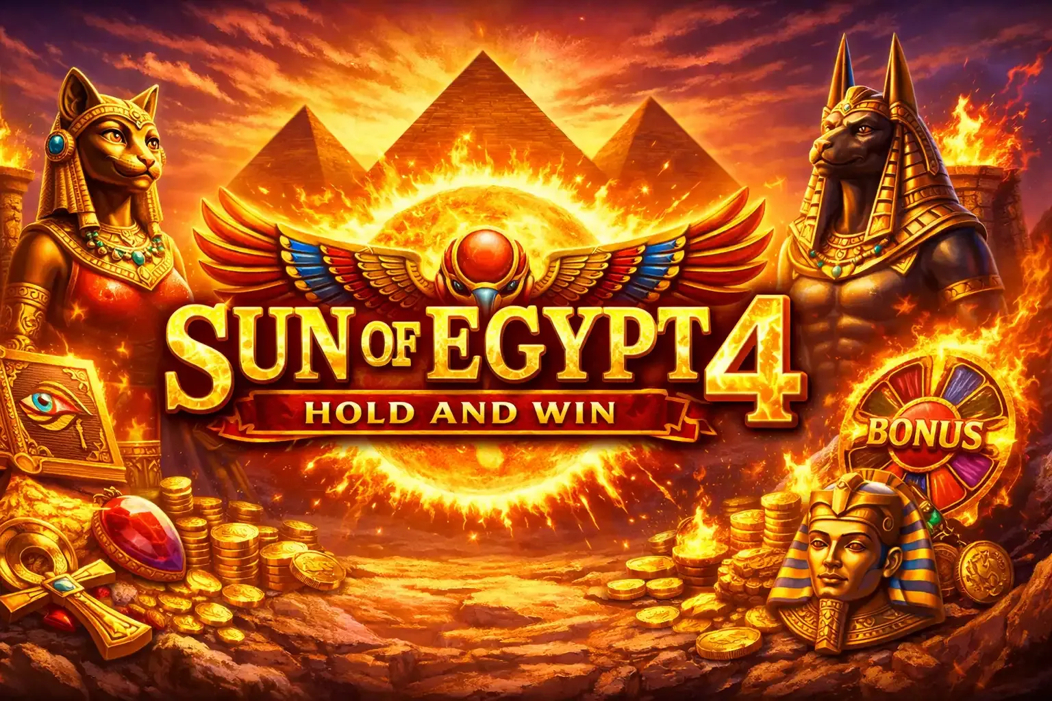 Sun Of Egypt 4 uchun maxsus bonuslar