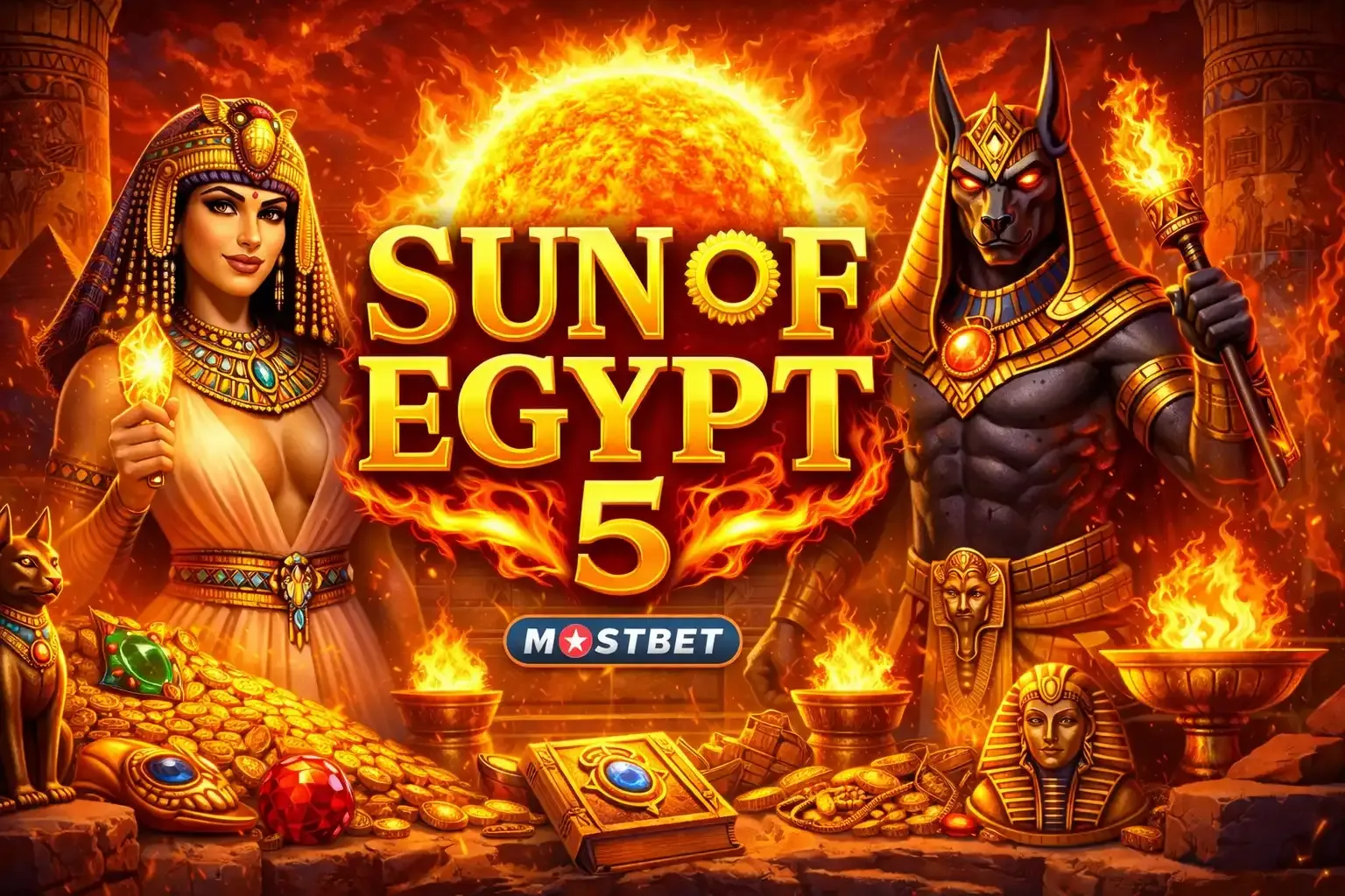 Sun of Egypt 5 seriya bonusi